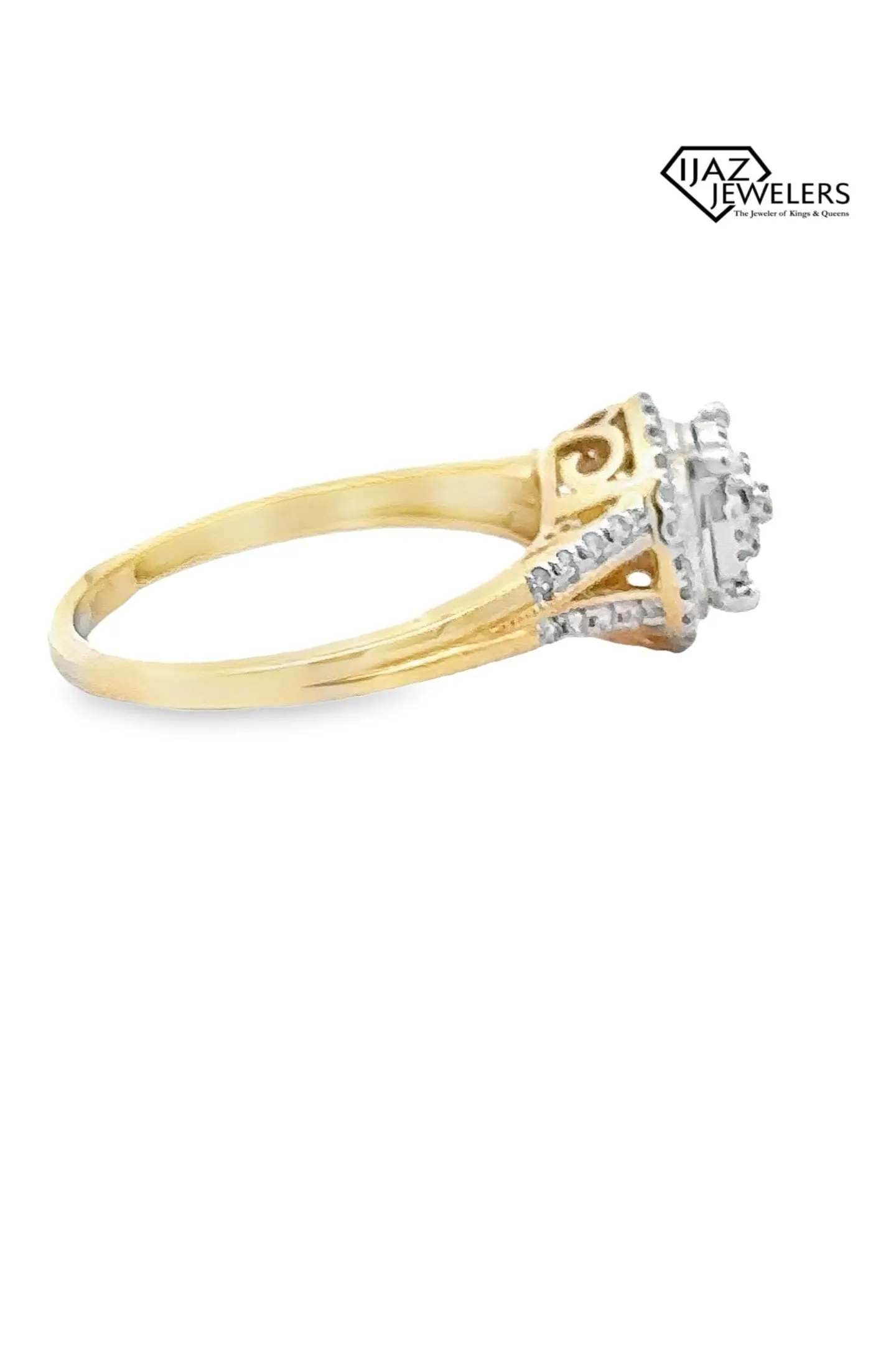 10K Gold 0.25 CTW Diamond Ladies Ring