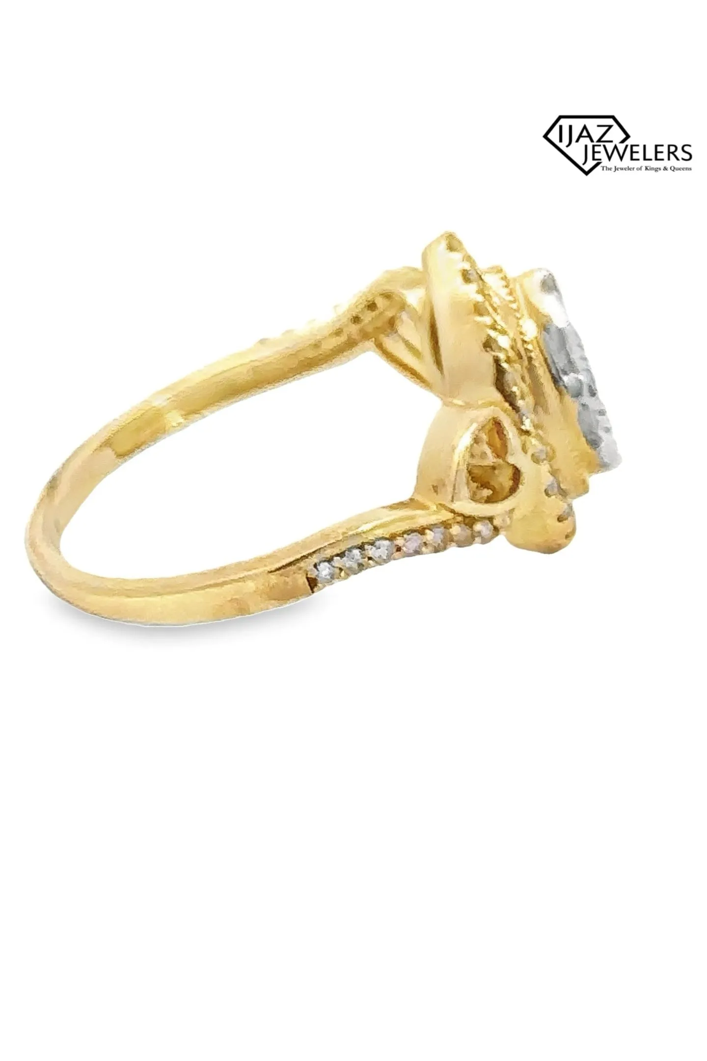 10K Gold 0.73 CTW Diamond Ladies Ring