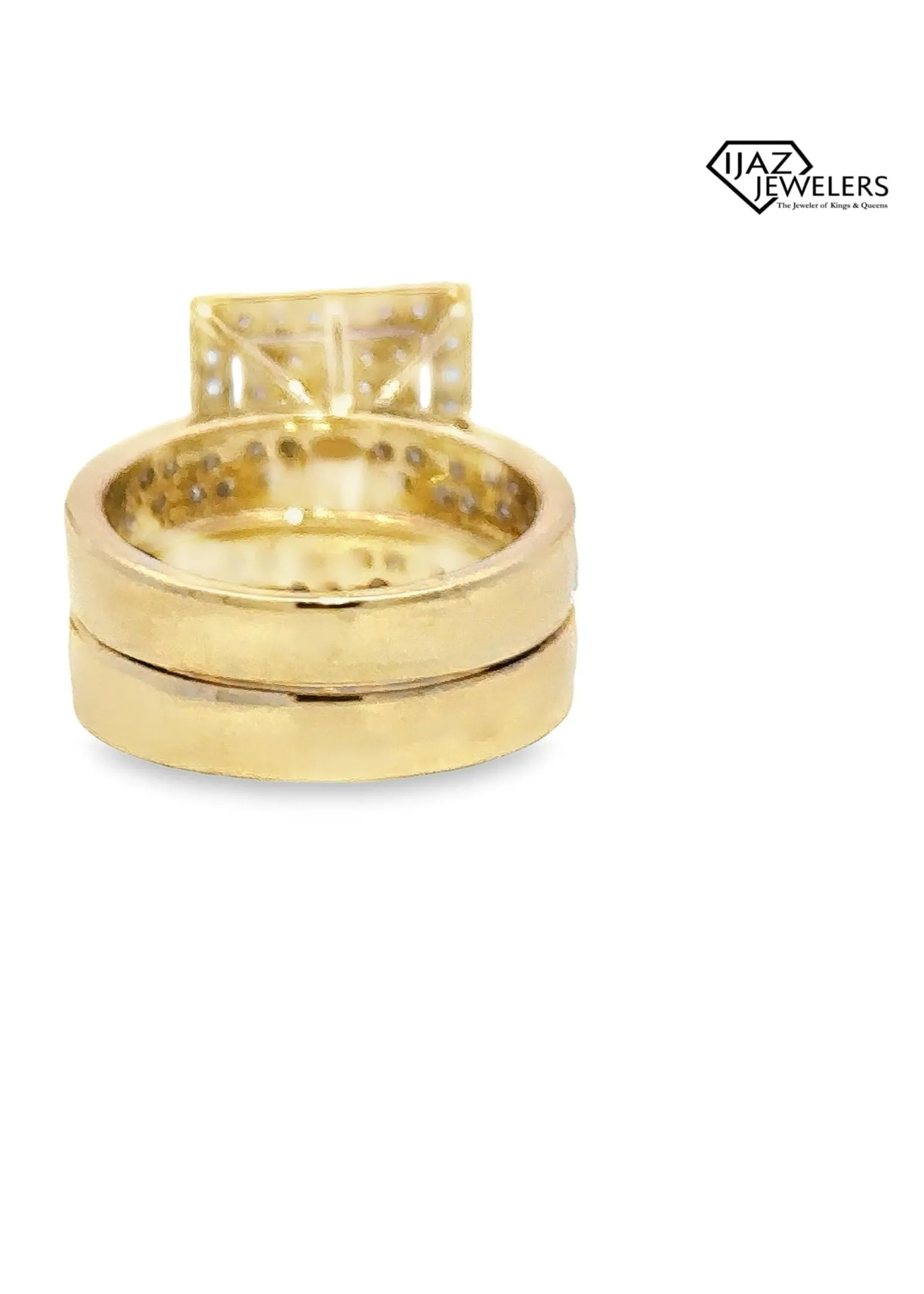 10K Gold 1.19 CTW Diamond Ladies Wedding Set