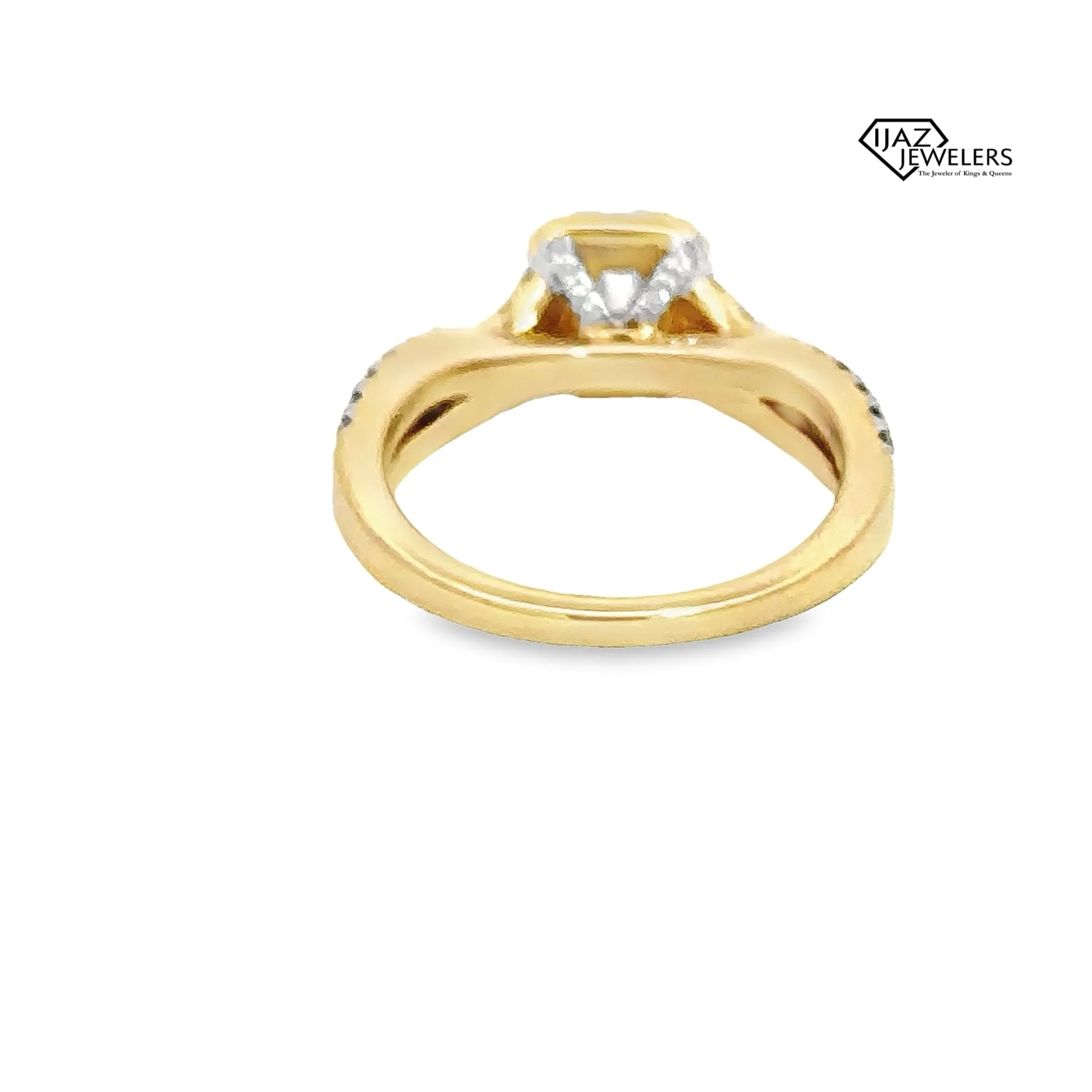 14K Gold 0.99 CTW Diamond Ladies Ring