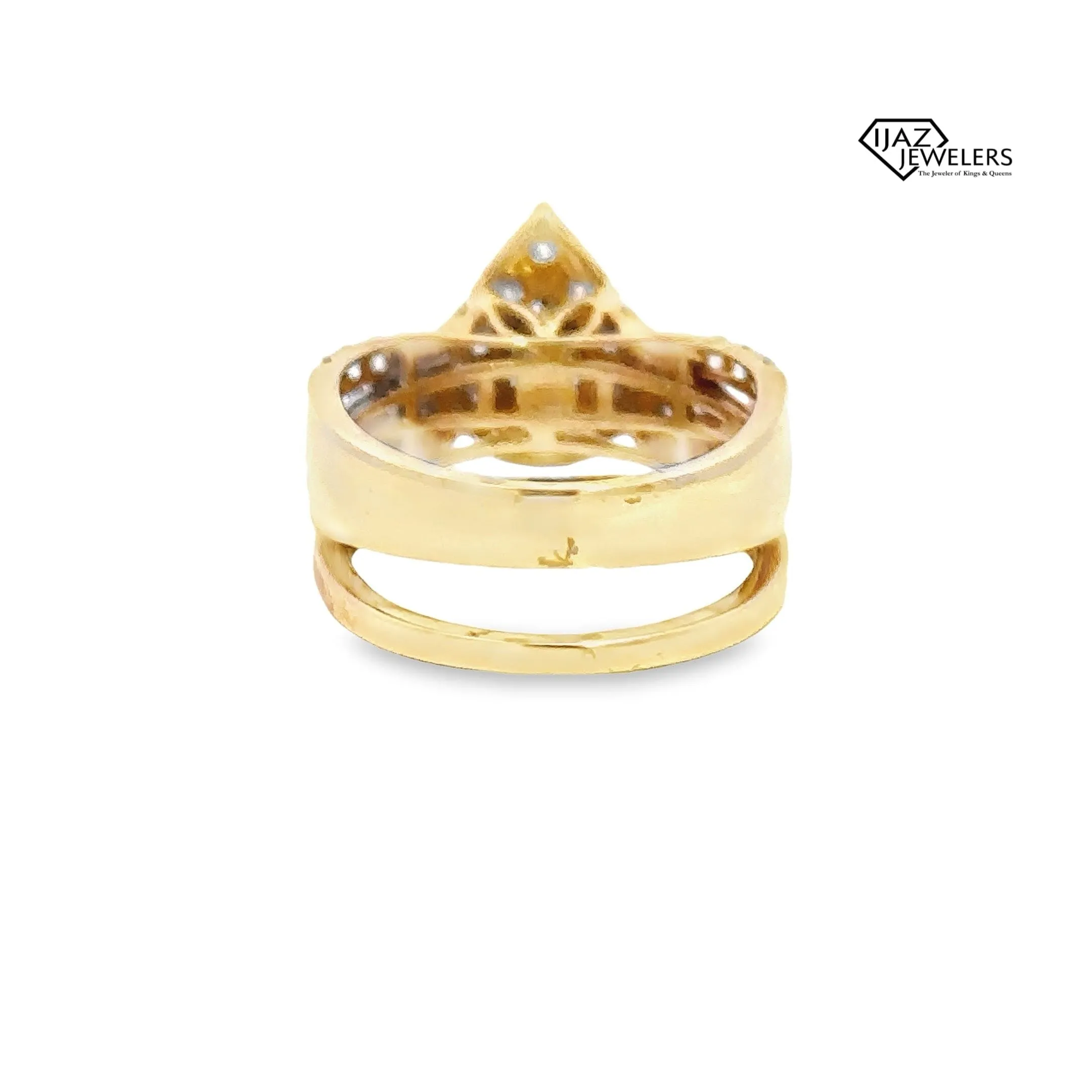 14K Gold 2.45 CTW Diamond Wedding Band