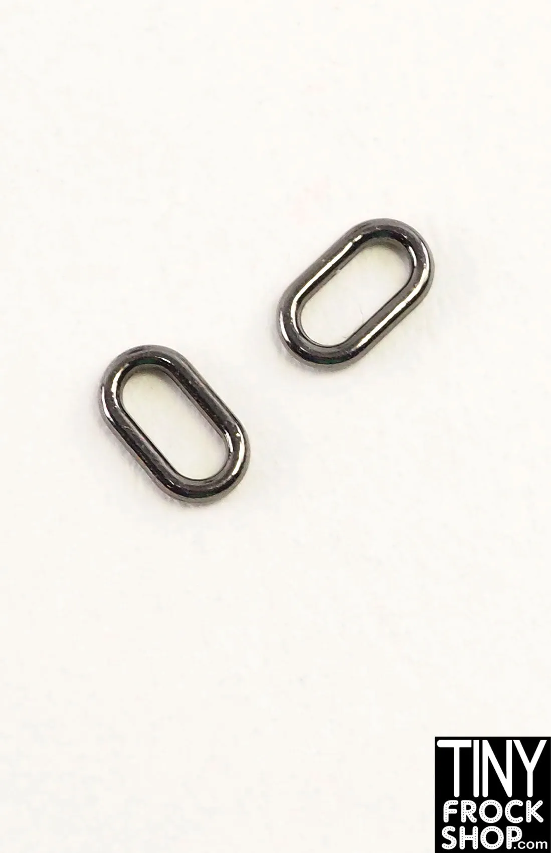 5MM - 12" Fashion Doll Mini Metal Oval Rings