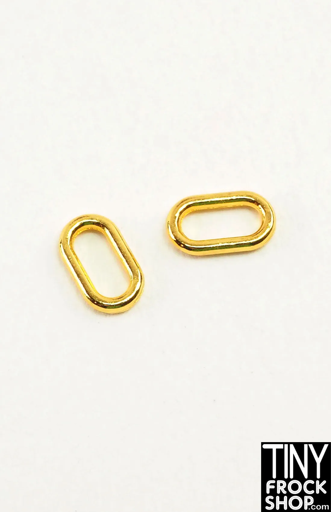 5MM - 12" Fashion Doll Mini Metal Oval Rings