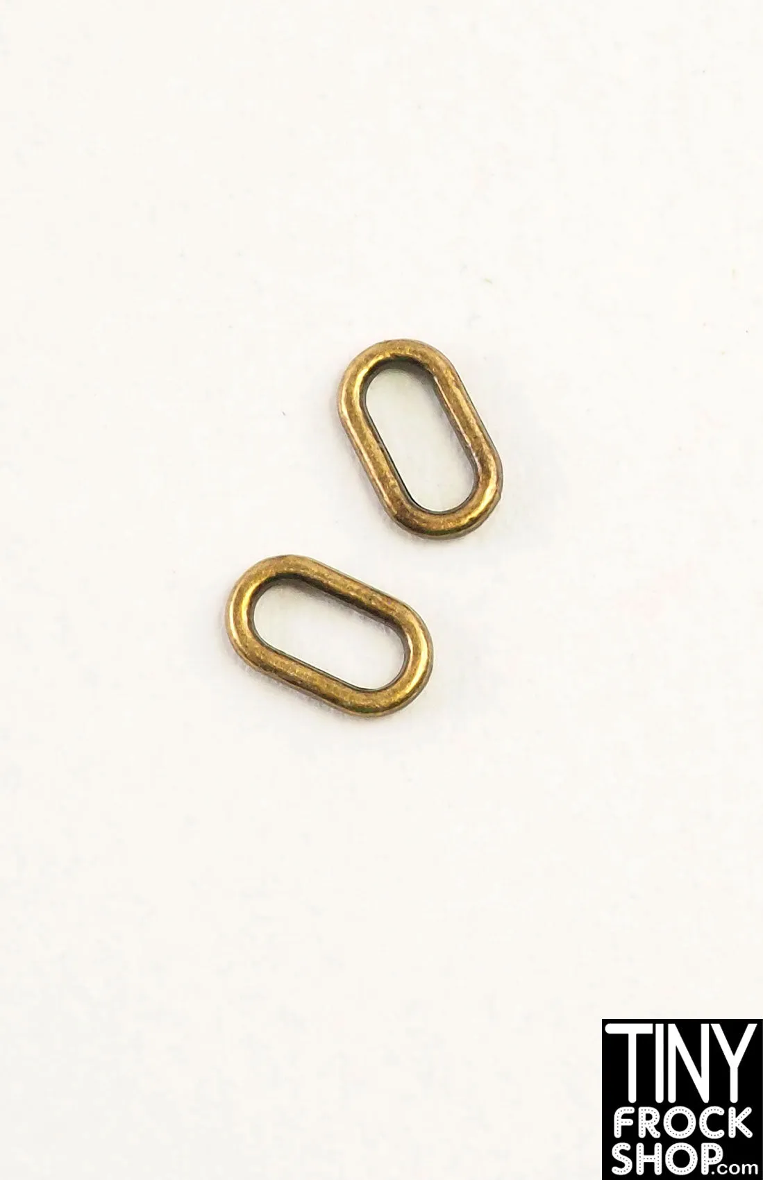 5MM - 12" Fashion Doll Mini Metal Oval Rings