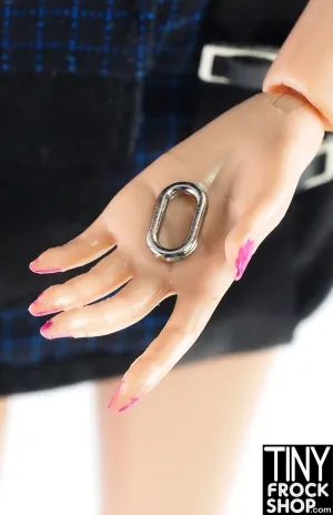 5MM - 12" Fashion Doll Mini Metal Oval Rings