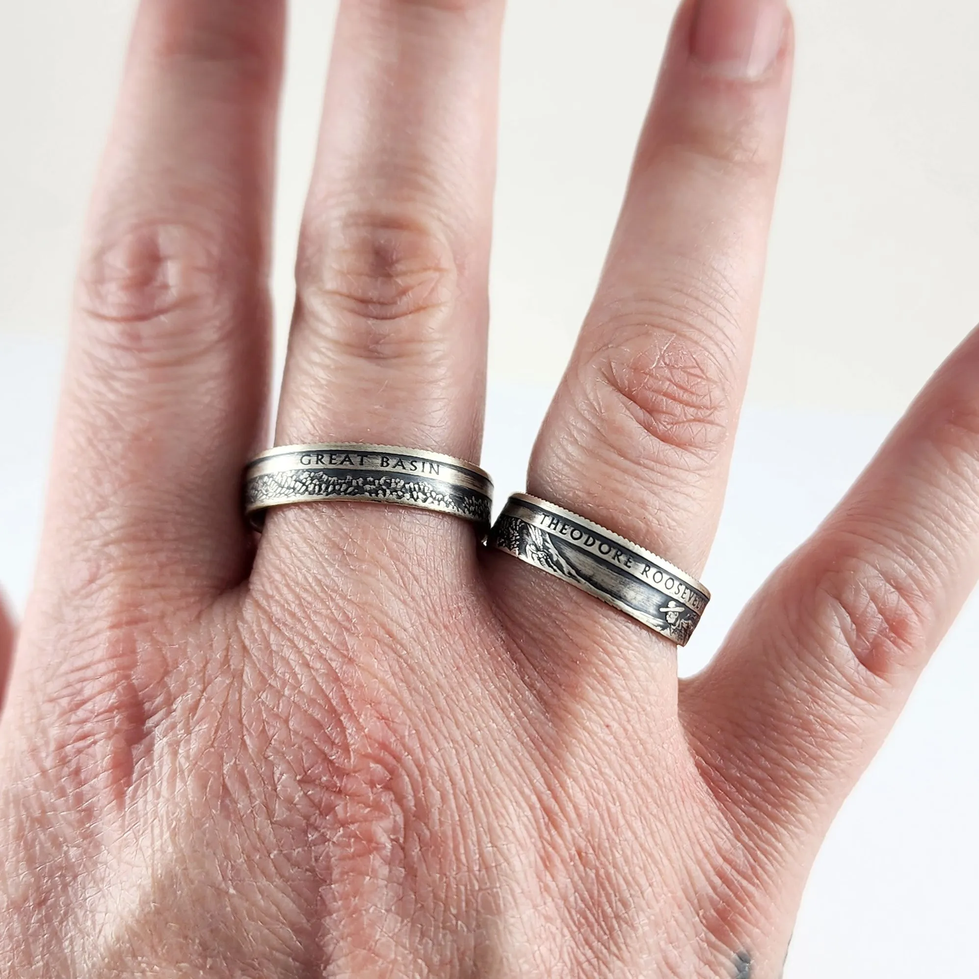 90% Silver Shenandoah National Park Quarter Ring
