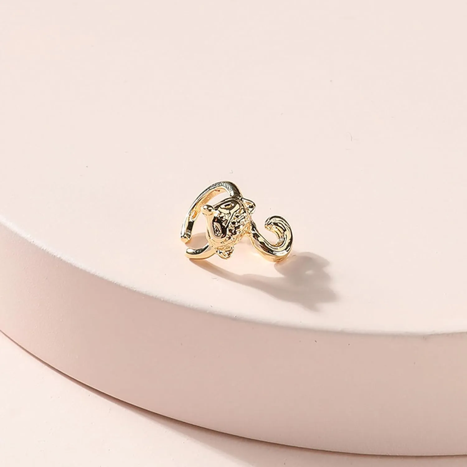 Cat Earrings Stud Cute Cat Lover Gifts for Women Silver Frog Cuff Earrings Unique Gifts Fun Animal Earrings Cat Themed Gifts Jewelry for Women