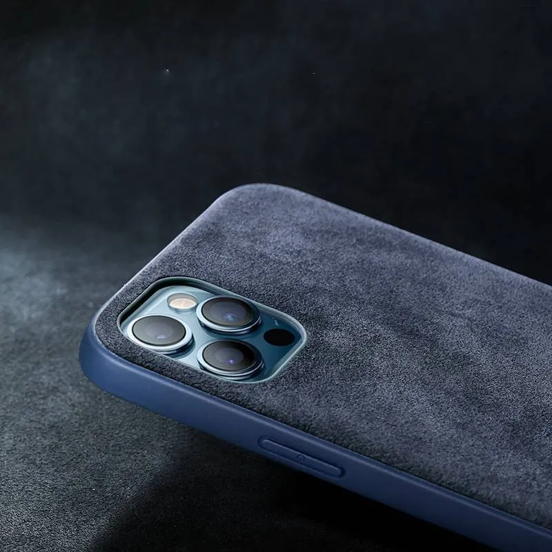 Compatible with Apple , Suede fur all-inclusive fall protection cover