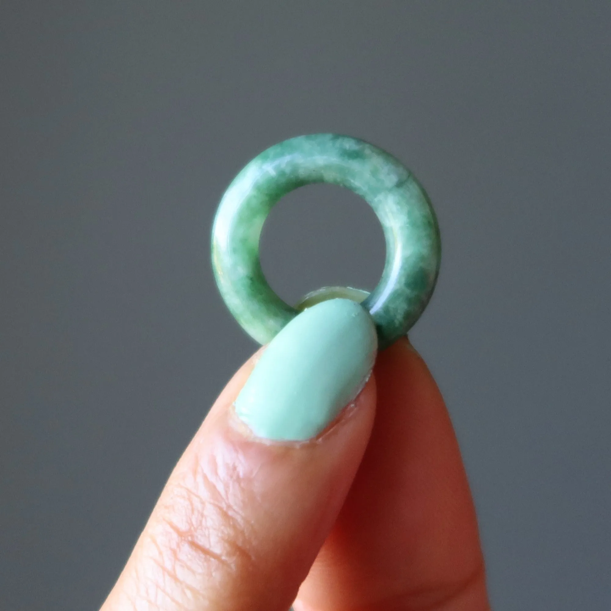 Jade Display Stand Ring