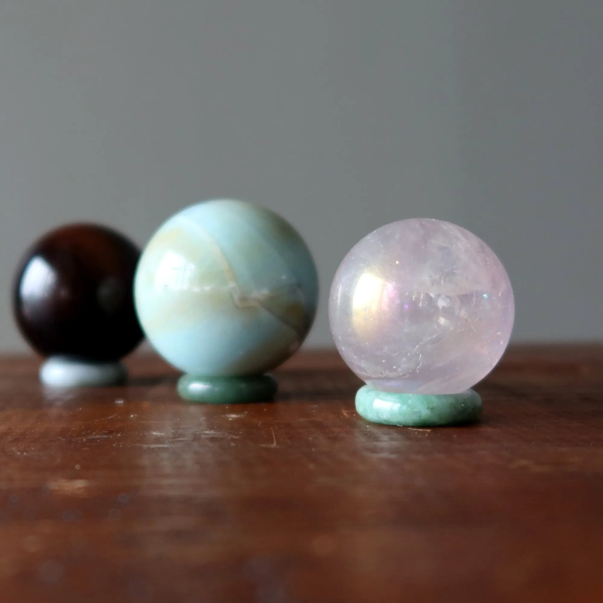 Jade Display Stand Ring