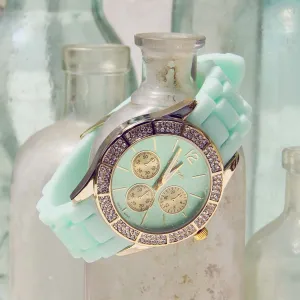 Lake Tide Watch in Mint