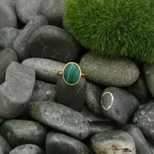 Malachite Maxi Ring