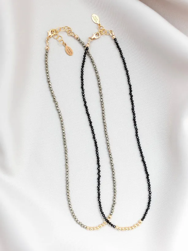MEG CHOKER IN PYRITE