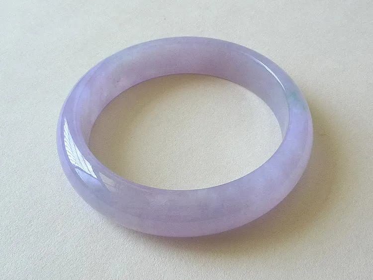 Natural Jade Bangle Jadeite Bangle Internal Diameter 55mm BER203