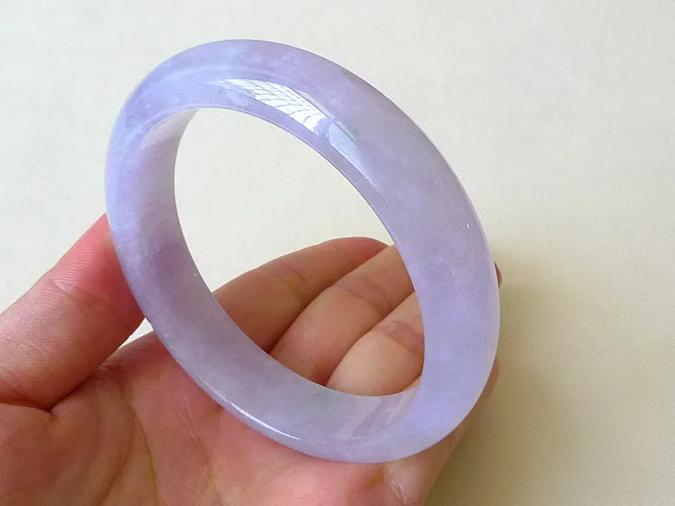 Natural Jade Bangle Jadeite Bangle Internal Diameter 55mm BER203