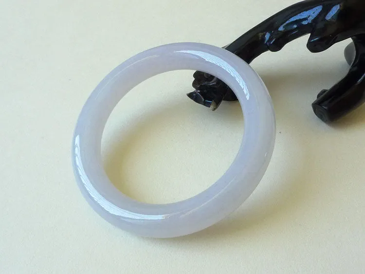 Natural Jade Bangle Jadeite Bangle Internal Diameter 55mm BER959