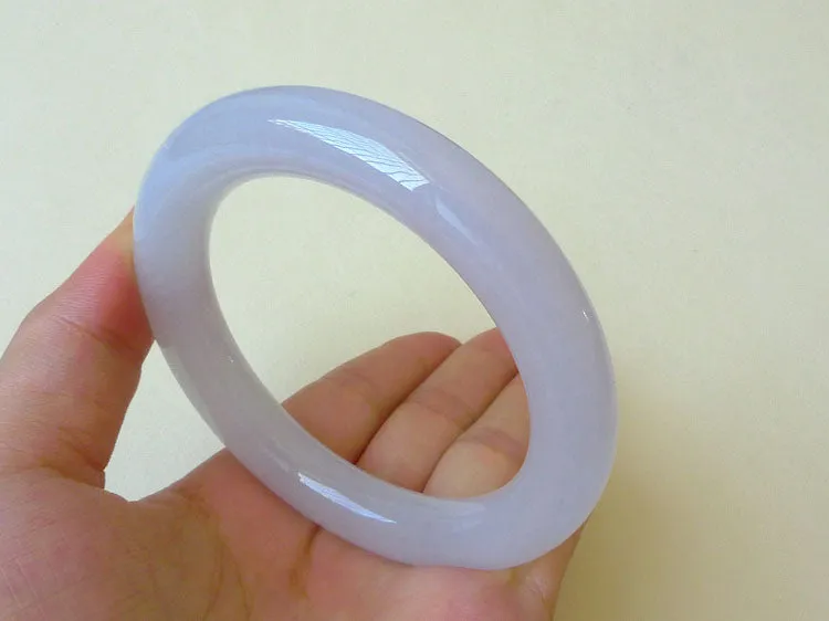 Natural Jade Bangle Jadeite Bangle Internal Diameter 55mm BER959