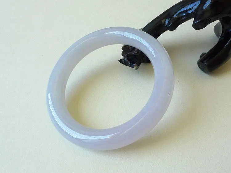 Natural Jade Bangle Jadeite Bangle Internal Diameter 55mm BER959