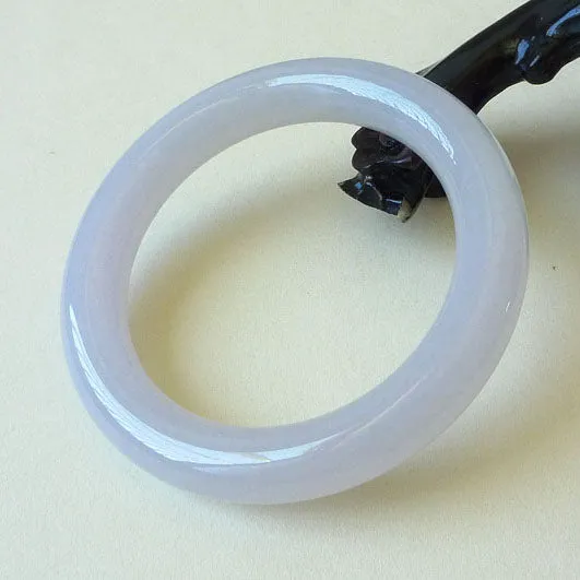 Natural Jade Bangle Jadeite Bangle Internal Diameter 55mm BER959