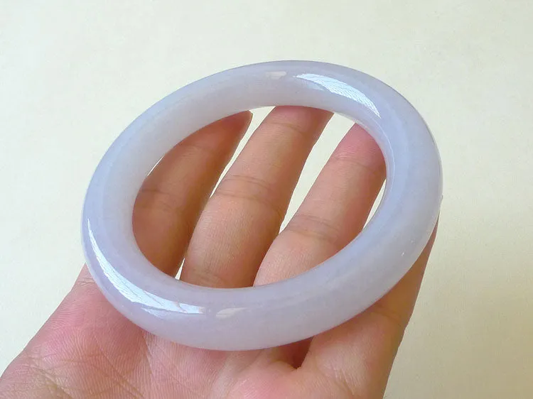 Natural Jade Bangle Jadeite Bangle Internal Diameter 55mm BER959