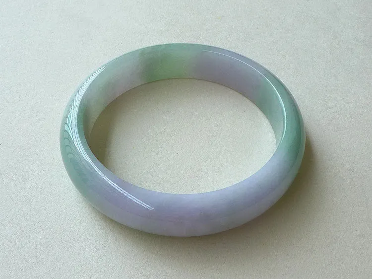 Natural Jade Bangle Jadeite Bangle Internal Diameter 57.5mm BER307