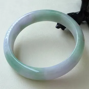 Natural Jade Bangle Jadeite Bangle Internal Diameter 57.5mm BER307