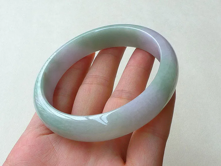 Natural Jade Bangle Jadeite Bangle Internal Diameter 57.5mm BER307
