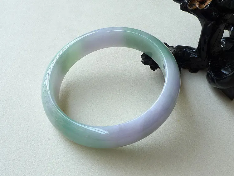 Natural Jade Bangle Jadeite Bangle Internal Diameter 57.5mm BER307