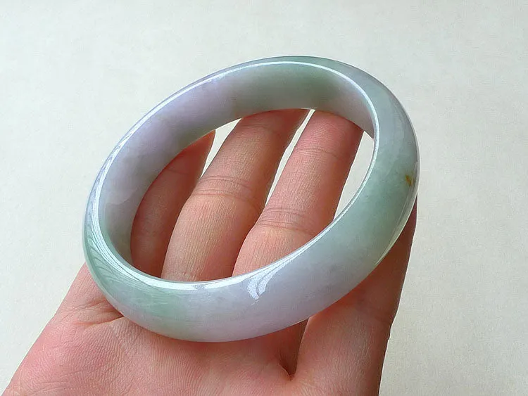 Natural Jade Bangle Jadeite Bangle Internal Diameter 57.5mm BER307