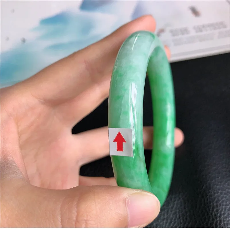 Natural Jade Bangle Jadeite Bangle Internal Diameter 57mm B8032932