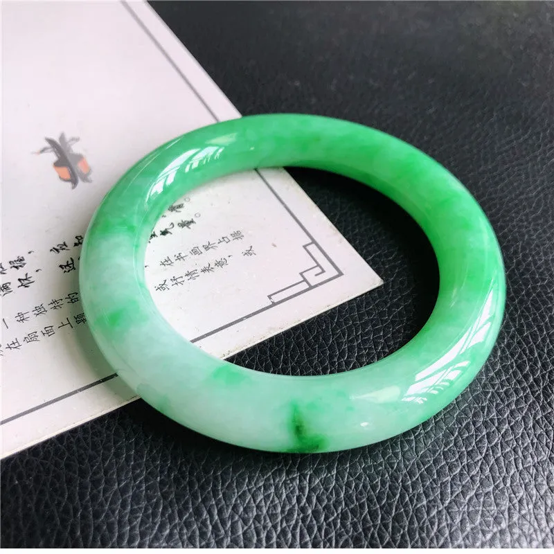 Natural Jade Bangle Jadeite Bangle Internal Diameter 57mm B8032932