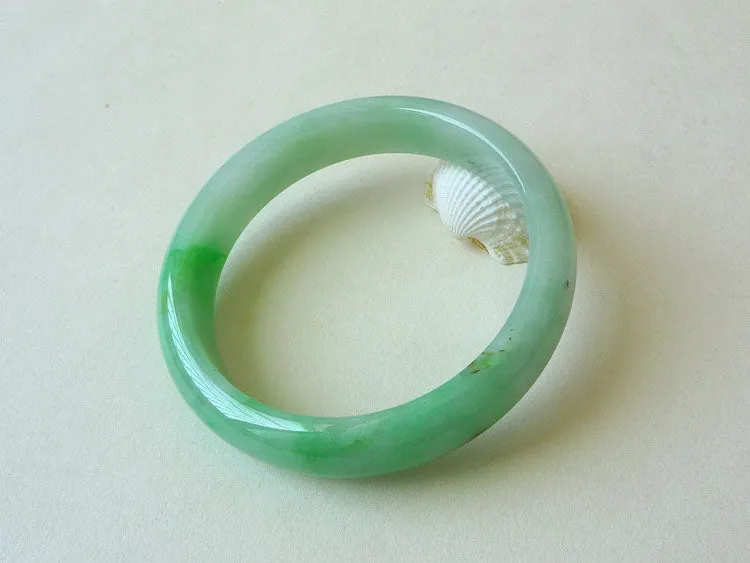 Natural Jade Bangle Jadeite Bangle Internal Diameter 58.5mm BER398