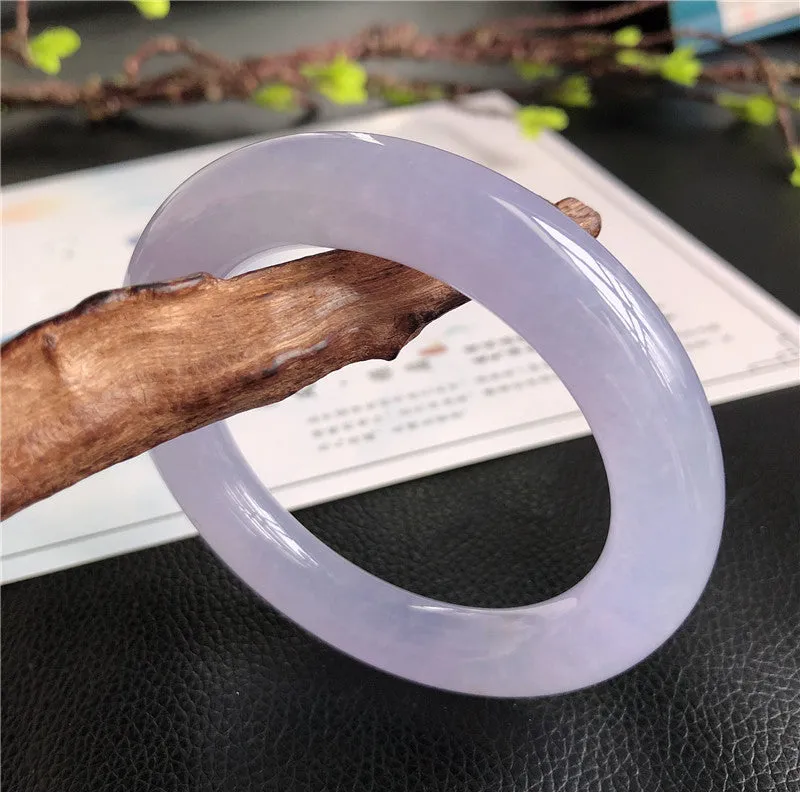 Natural Jade Bangle Jadeite Bangle Internal Diameter 58.6mm B1022617