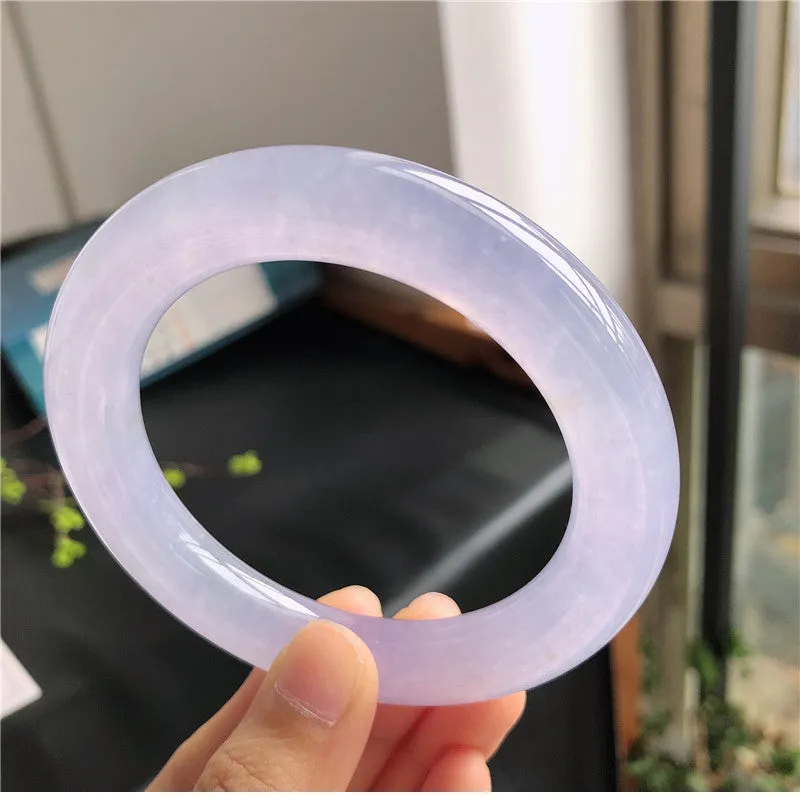Natural Jade Bangle Jadeite Bangle Internal Diameter 58.6mm B1022617
