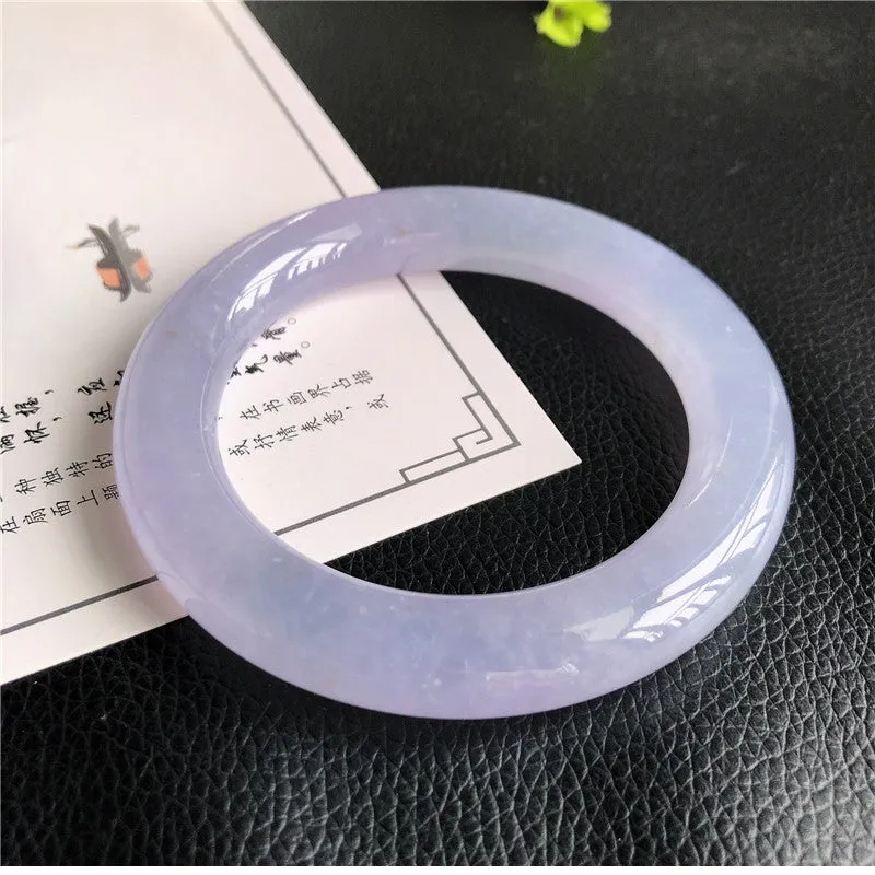 Natural Jade Bangle Jadeite Bangle Internal Diameter 58.6mm B1022617
