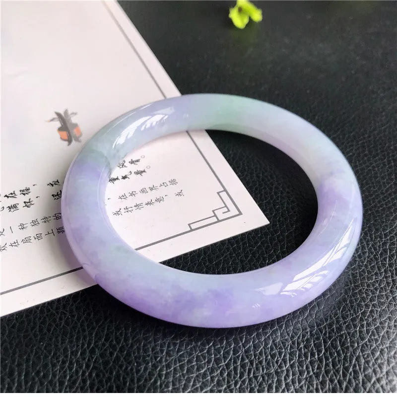 Natural Jade Bangle Jadeite Bangle Internal Diameter 59.8mm B1022735