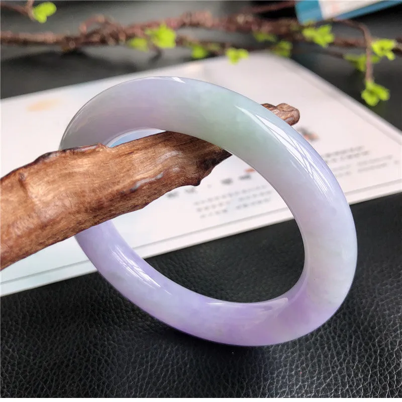 Natural Jade Bangle Jadeite Bangle Internal Diameter 59.8mm B1022735