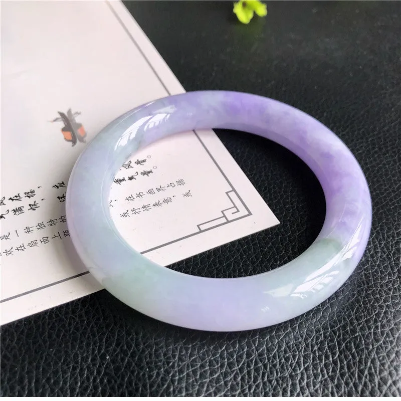 Natural Jade Bangle Jadeite Bangle Internal Diameter 59.8mm B1022735