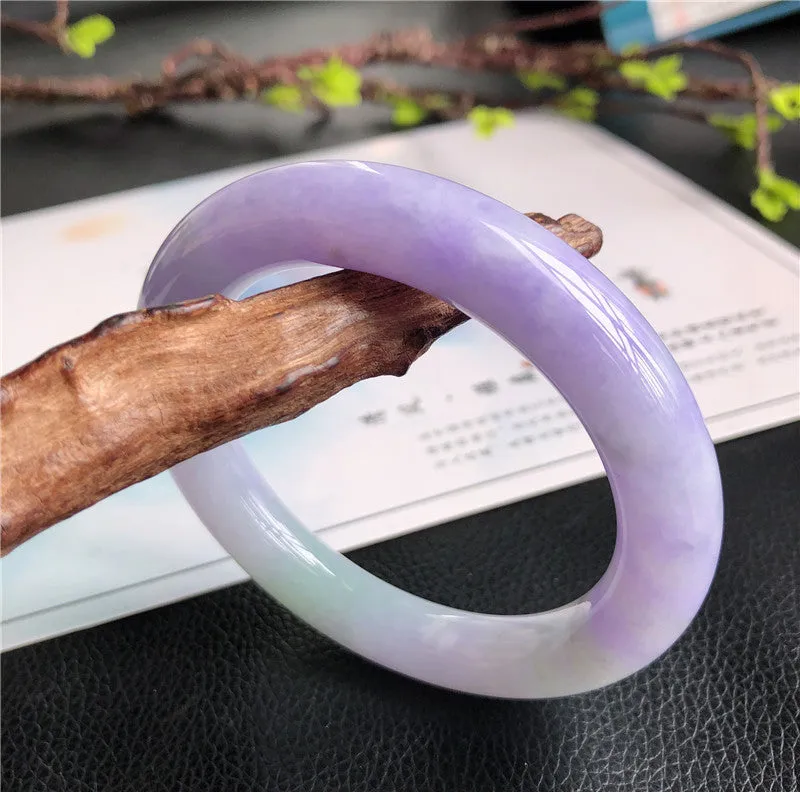 Natural Jade Bangle Jadeite Bangle Internal Diameter 59.8mm B1022735