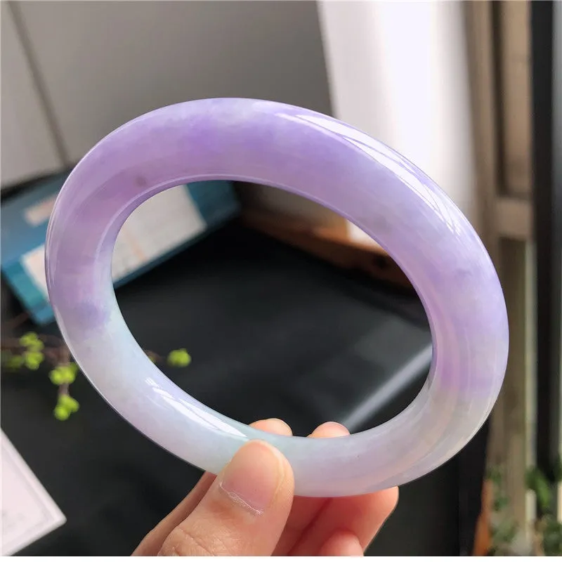 Natural Jade Bangle Jadeite Bangle Internal Diameter 59.8mm B1022735