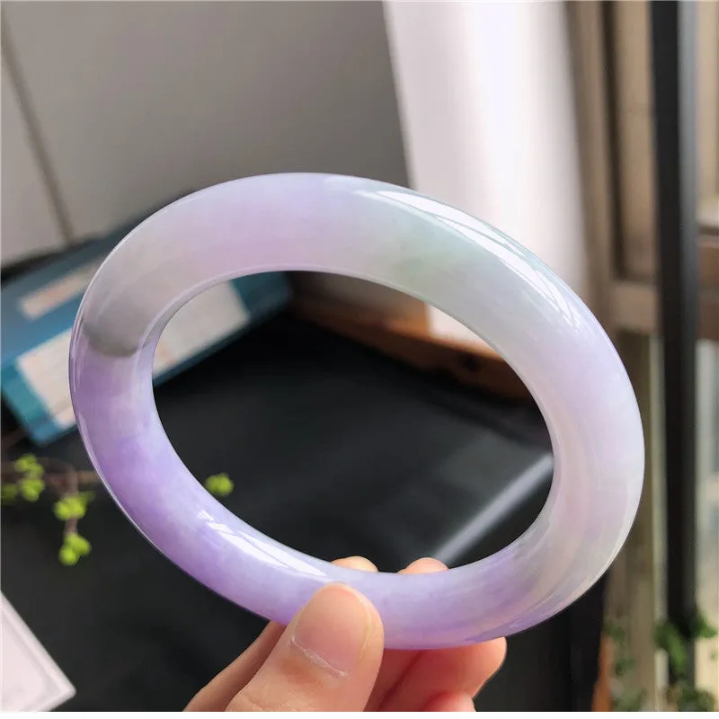 Natural Jade Bangle Jadeite Bangle Internal Diameter 59.8mm B1022735