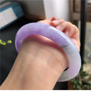 Natural Jade Bangle Jadeite Bangle Internal Diameter 59.8mm B1022735