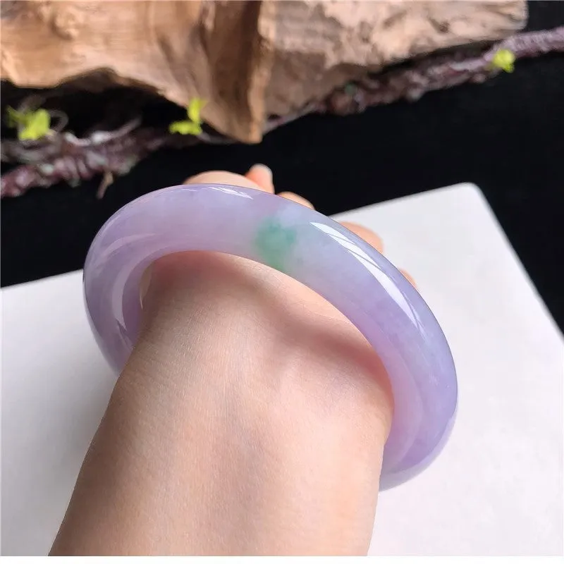 Natural Jade Bangle Jadeite Bangle Internal Diameter 59mm 3S31018