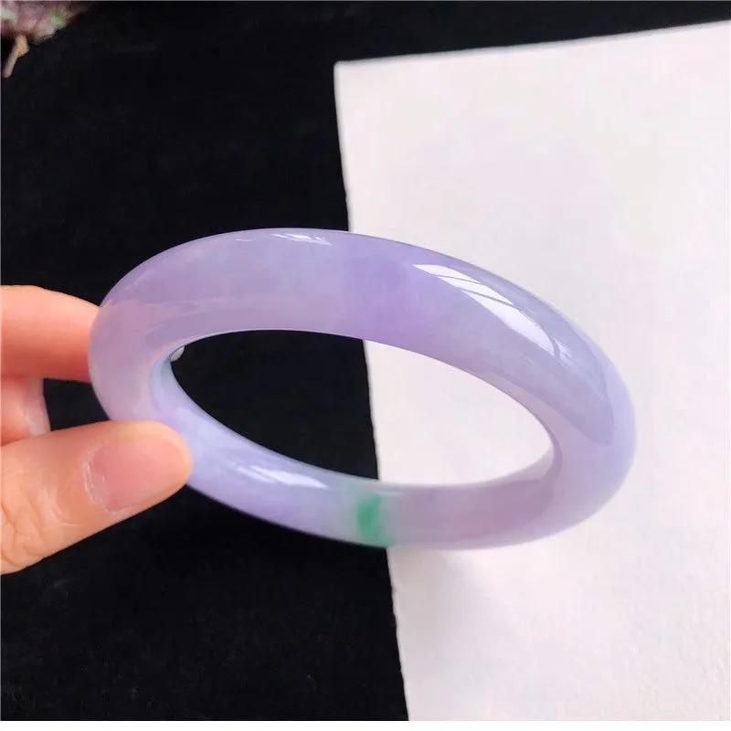 Natural Jade Bangle Jadeite Bangle Internal Diameter 59mm 3S31018