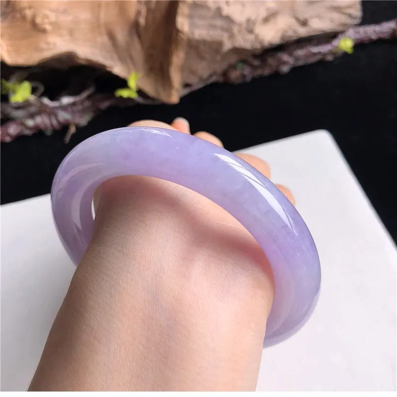 Natural Jade Bangle Jadeite Bangle Internal Diameter 59mm 3S31018