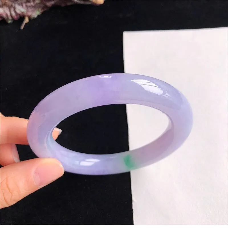 Natural Jade Bangle Jadeite Bangle Internal Diameter 59mm 3S31018