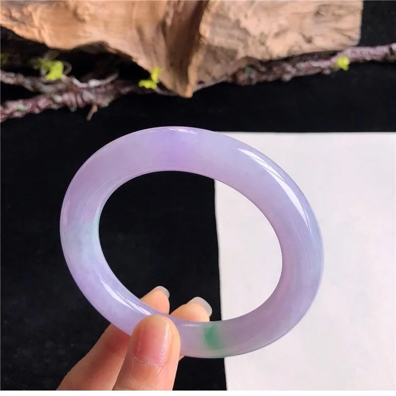 Natural Jade Bangle Jadeite Bangle Internal Diameter 59mm 3S31018