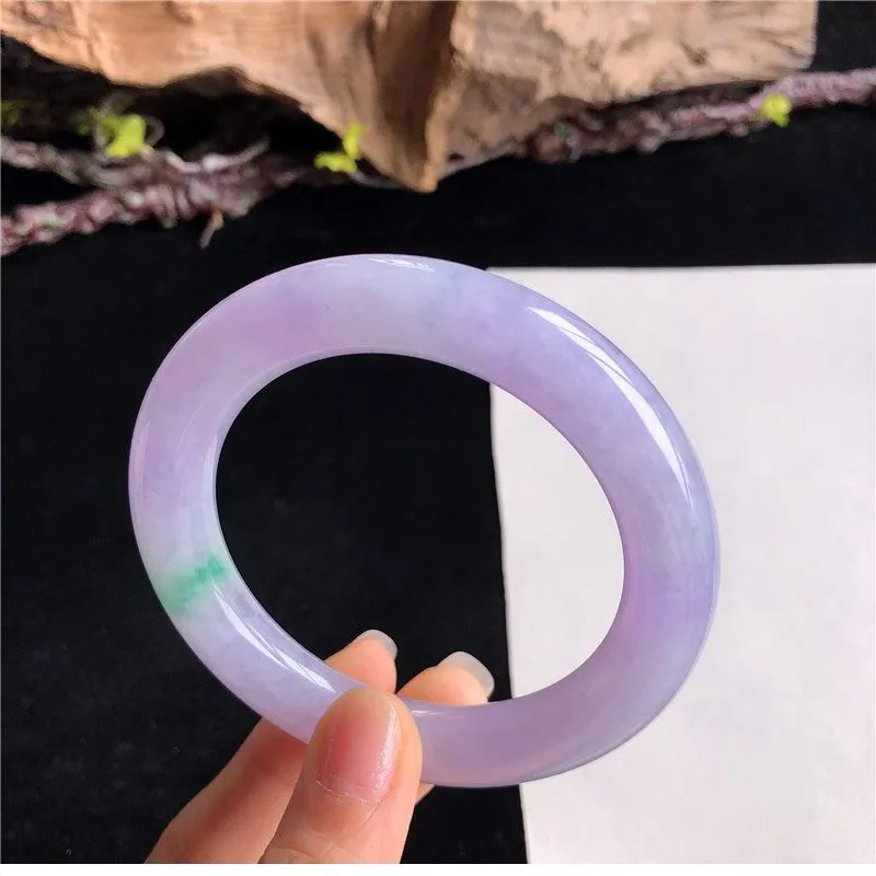 Natural Jade Bangle Jadeite Bangle Internal Diameter 59mm 3S31018