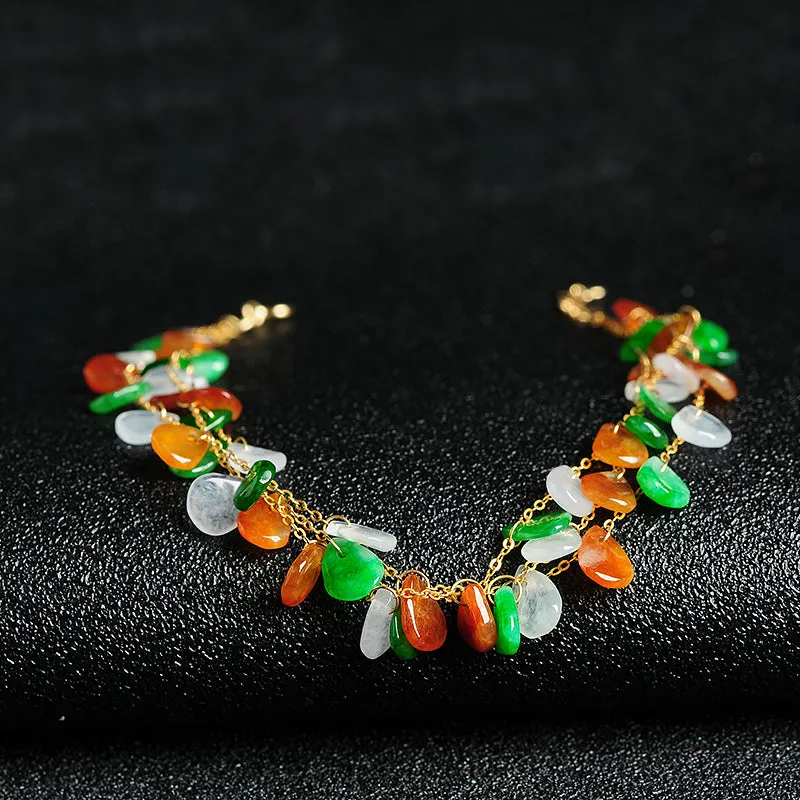 Natural Jade Bracelet Jadeite Bracelet BT33
