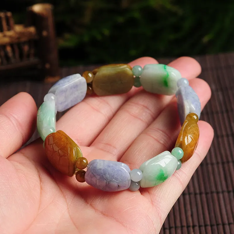 Natural Jade Bracelet Jadeite Bracelet BT48